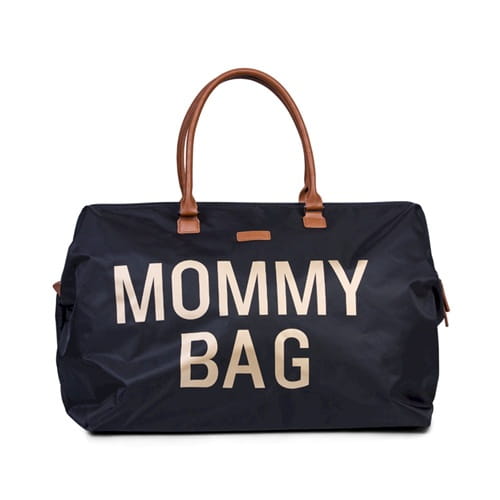 Torba Mommy Bag Czarno-Złota