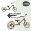 Rowerek trójkołowy biegowy 2w1 szary matowy Trybike 2