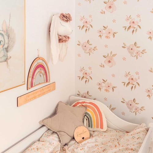 Tapeta dziecięca kwiaty magnolie Magnolia Mini  2