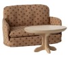Maileg sofa rozkładana w kropki dla myszek 2025  4