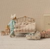 Maileg Metalowe łóżko Vintage białe podwójne duże dla myszek 1