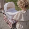 Wózek dla lalek głęboki z budką Little Dutch 4