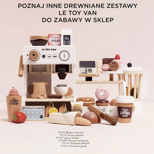 Drewniana kawiarenka dla dzieci Le Toy Van 6