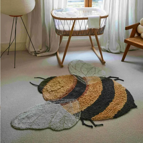 Dywan bawełniany Bee do prania w pralce 115 x 150 cm Lorena Canals 3