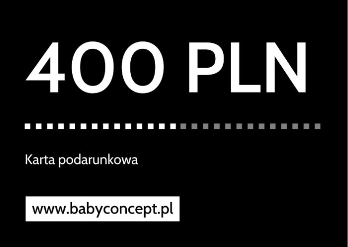 Cyfrowa karta podarunkowa voucher 400 zł