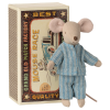 Maileg Myszka Starszy Brat w pudełku- Big brother mouse in box 2026