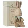 Maileg króliczek my first bunny mięta w pudełeczku