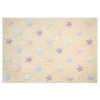 Lorena Canals Dywan do Prania w Pralce Tricolor Star Vanilla 1