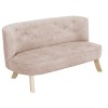 Sofa Welur Brudny Róż Somebunny