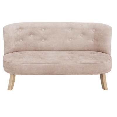 Sofa Welur Brudny Róż Somebunny 1