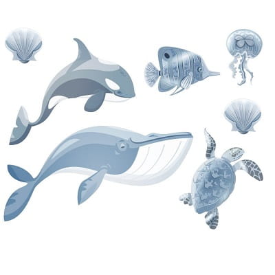 Naklejka na ścianę - ocean 3