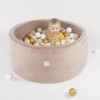 Suchy basen Velvet Teddy Bear + 250 piłek - gotowy zestaw MeowBaby 5