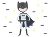 Naklejka na ścianę - super bohater  3