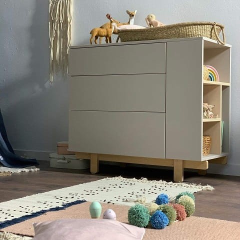 Komoda dziecięca Basic kaszmir 5