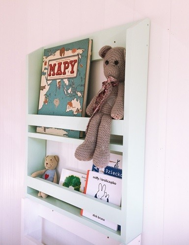 Półka na książki - biblioteczka mała Bambooko 1