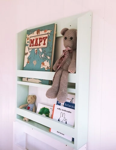 Półka na książki - biblioteczka mała Bambooko 1